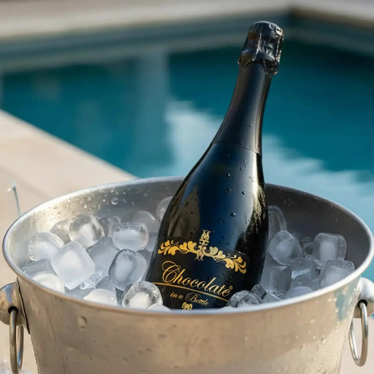 Chocolate in a bottle bucket - Chocolate in a Bottle